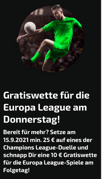 CL EL 10 Euro gratis Mobilebet