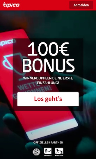 100€ Bonus Tipico
