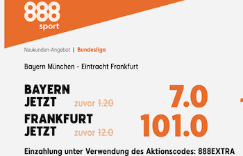 Bayern vs Frankfurt 888sport