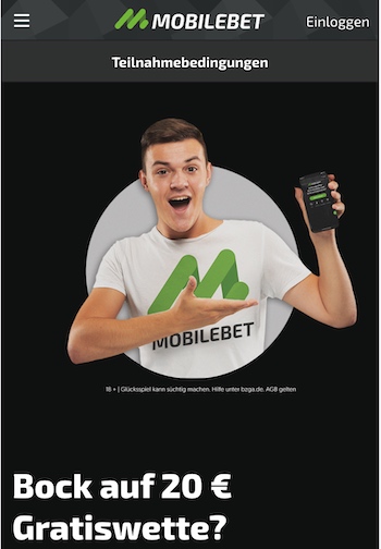 Bundesliga 20 Euro Mobilebet 