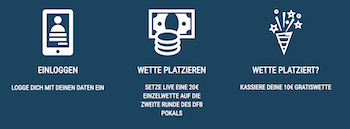 DFB Pokal Gratis 10 Euro Sportwetten.de