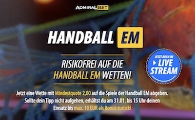 10 euro wette ohne risiko admiralbet