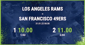 nfl bet at home rams 49ers
