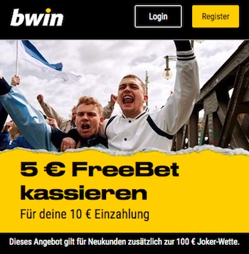 April Neukunden Bwin 5 Euro