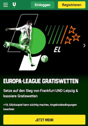 Unibet Europa League Gratiswetten RB & Frankfurt