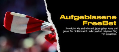 Aufgeblasene ÖFB Team FreeBet bei bwin