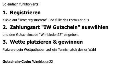 IW Anleitung Gutschein