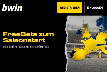 Freebets zum Saisonstart bei bwin