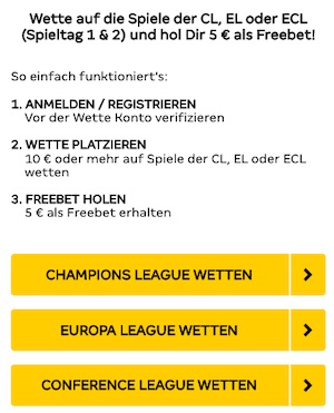 Anleitung zur XTiP 5€ Bet and Collect FreeBet