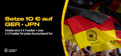 Bwin Deutschland Japan FreeBet Alarm