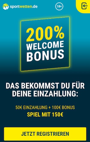 Sportwetten.de 200% Bonus