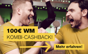 Bei Interwetten gibt es ein WM Kombi Cashback