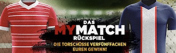 Mymatch Rückspiel Aktion bei Winamax