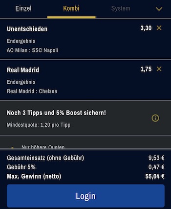 Admiralbet Tipp zum CL Viertelfinale