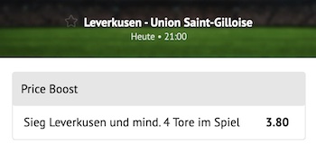 Leverkusen - Union Quotenboost ODDSET
