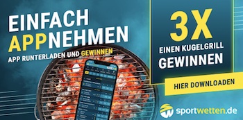 Gewinnspiel für Griller bei Sportwetten.de 