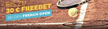 Merkur Sports Freebet French Open