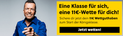 11€ gratis bei Interwetten für den Beginn der CL 23/24