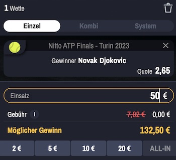 Winamax Djokovic 