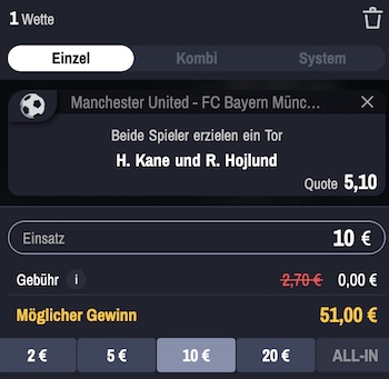 Winamax Gewinner Duo Harry Kane